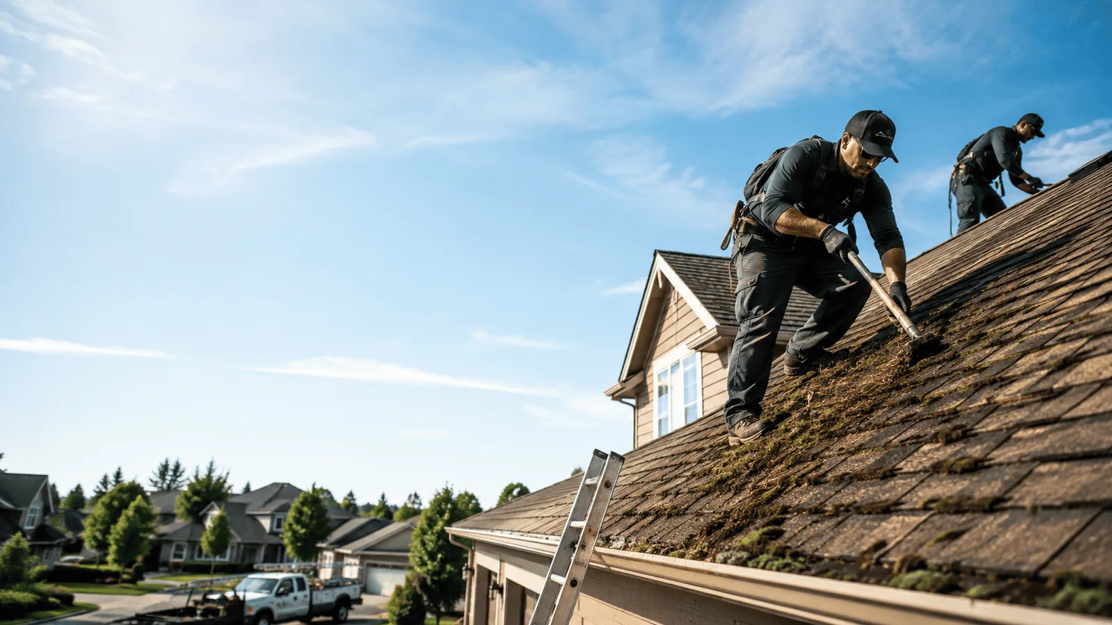 Roof Moss Removal in Rigby, ID near me